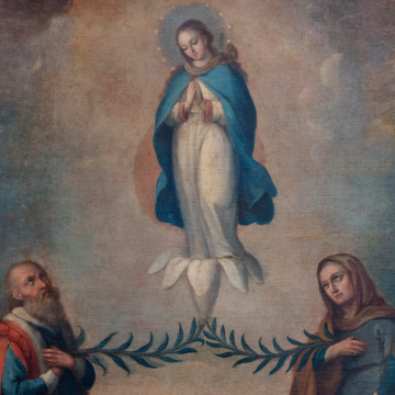 Pintura Capilla de las niñas